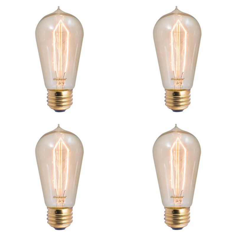 Bulbrite Industries 40 Watt, ST18 Incandescent, Dimmable Light Bulb